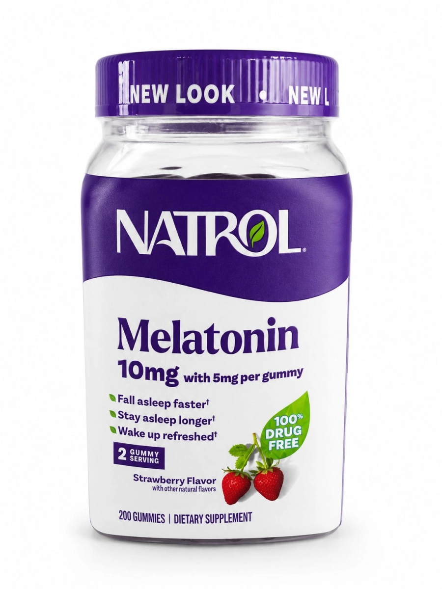 Melatonina 10 mg Gummies 200 Gomitas | Suplemento Alimenticio para Dormir