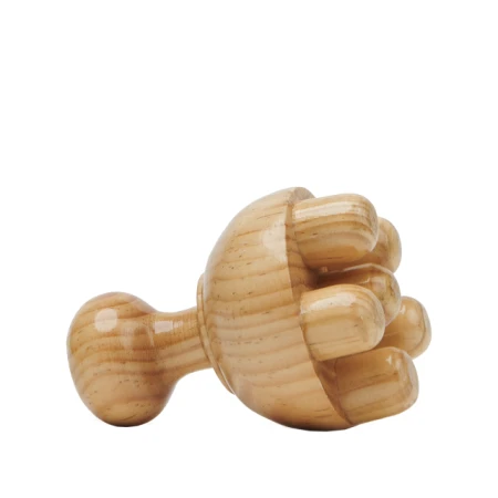 masajeador de madera